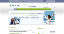 Desktop Screenshot of damal.pl